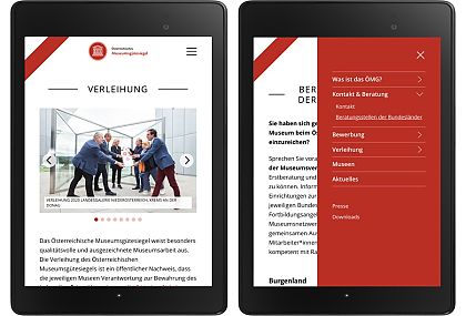 Österreichisches Museumsgütesiegel - Webdesign in Wien, Philipp Hofstätter