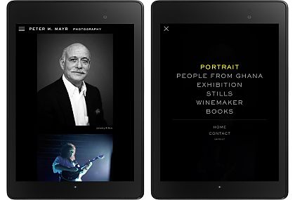 Peter M. Mayr Photography - Webdesign in Wien, Philipp Hofstätter